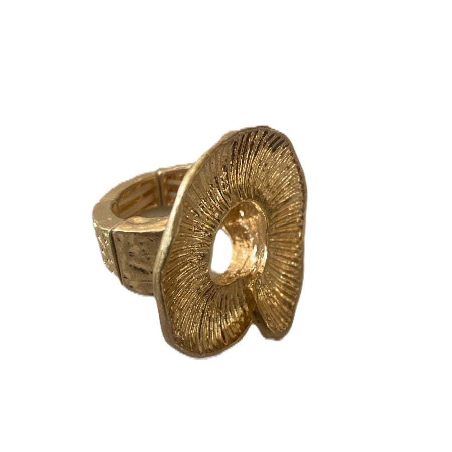Anillo dona dorado