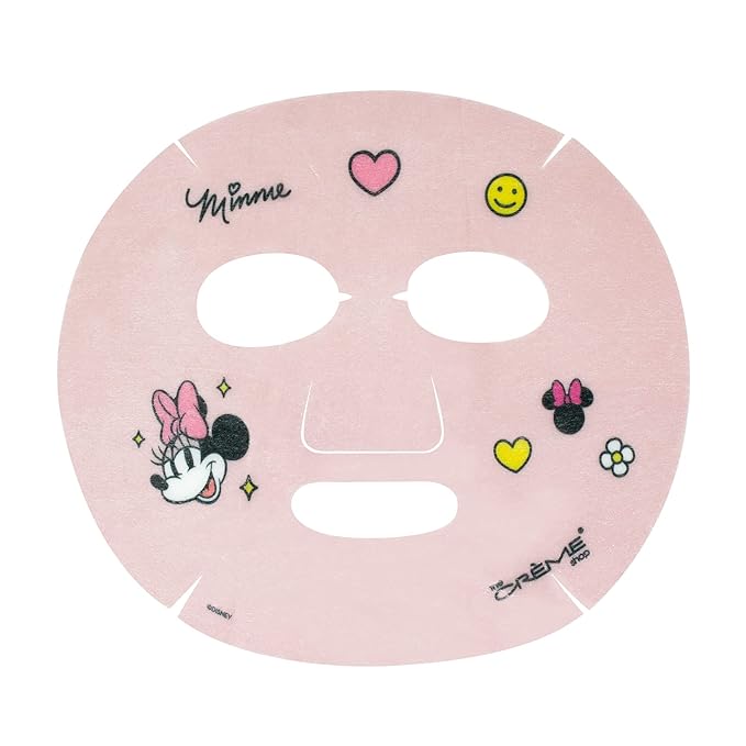 The Crème Shop | Mascarilla de tela con esencia estampada "Minnie's Magic Glow" de Disney