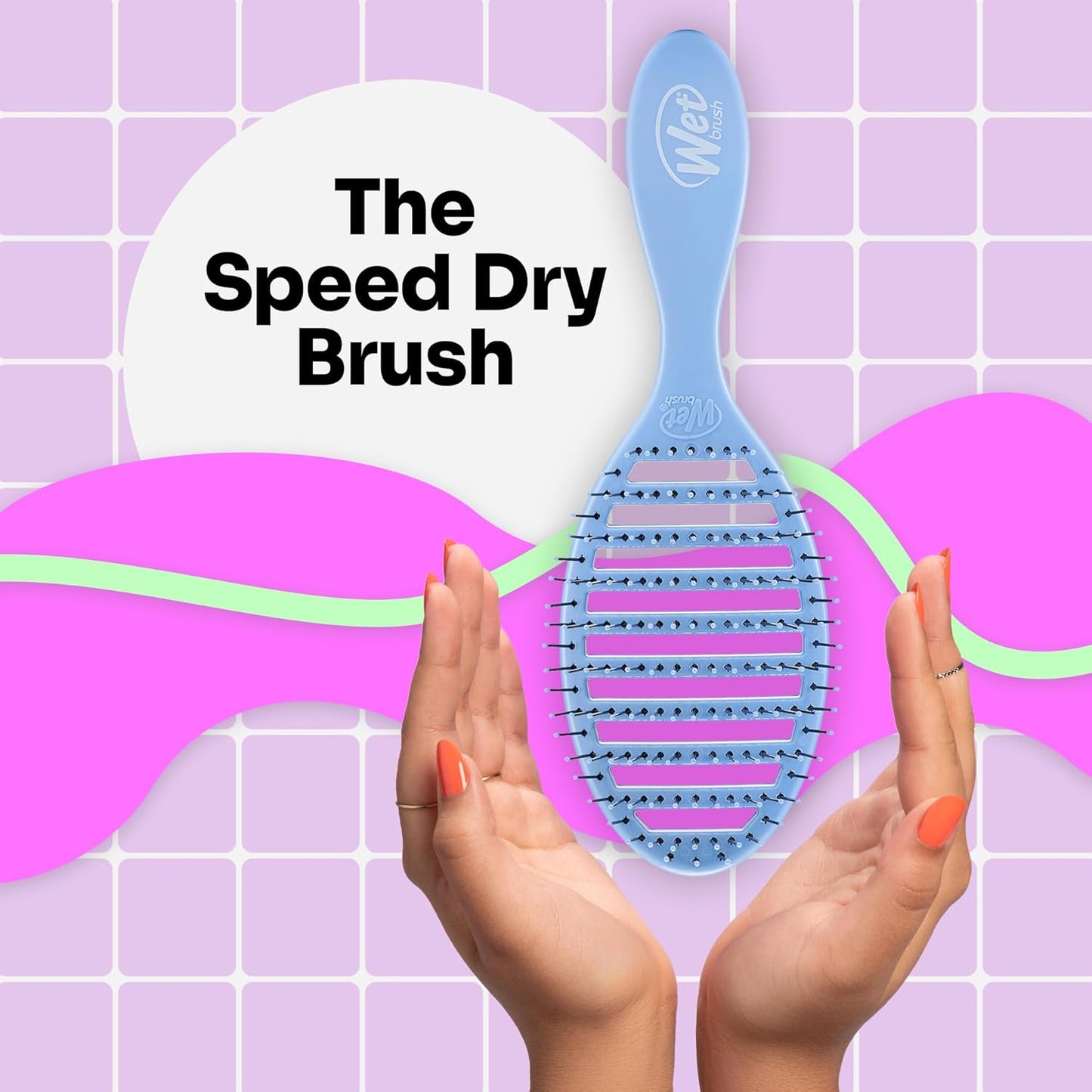 Wet Brush Cepillo de pelo de secado rápido