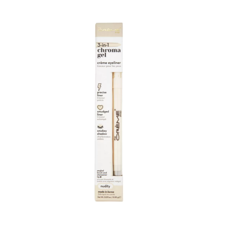 The Crème Shop Delineador de ojos en gel cremoso 3 en 1 - color Nudity