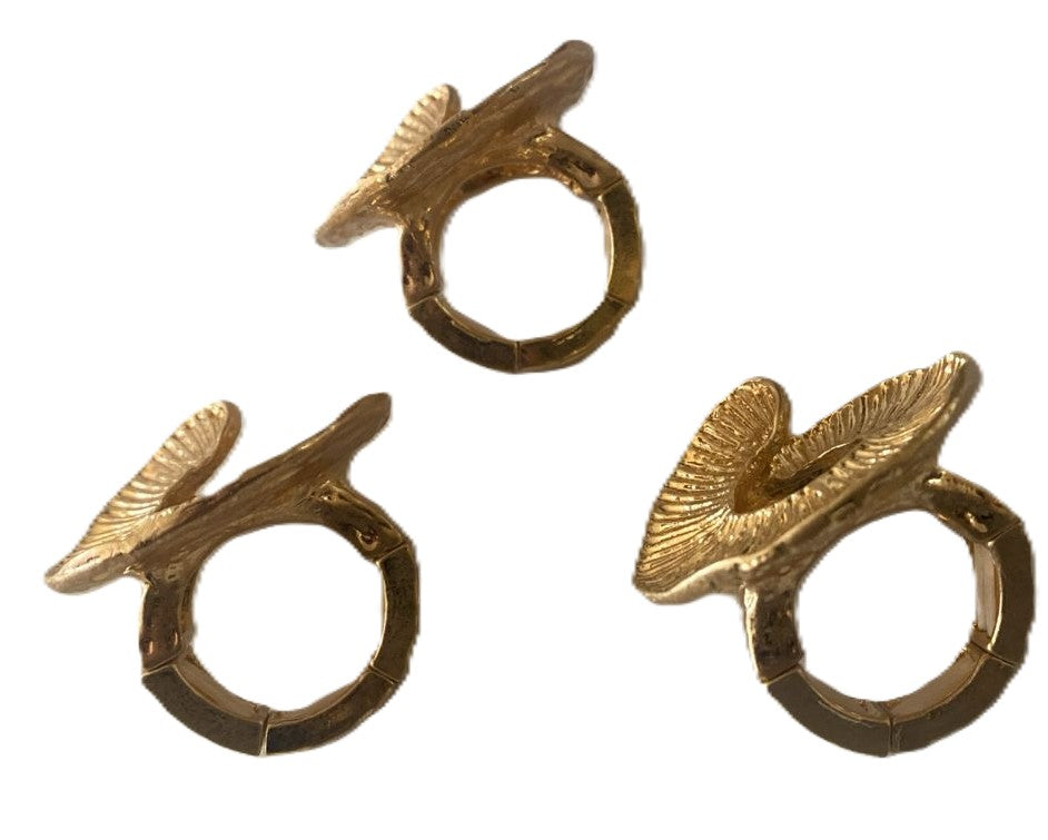 Anillo dona dorado