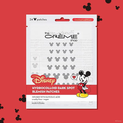 The Crème Shop Parches Hidrocoloides para El Acné de Mickey Mouse | Infundido Con Ácido Glicólico