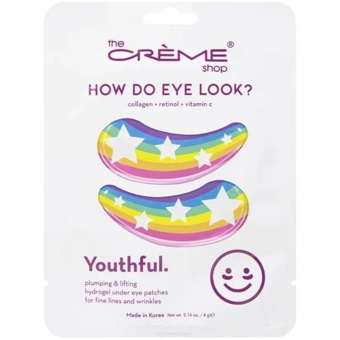 The Creme Shop How Do Eye Look? - Parches listos debajo de los ojos para desinflar e iluminar