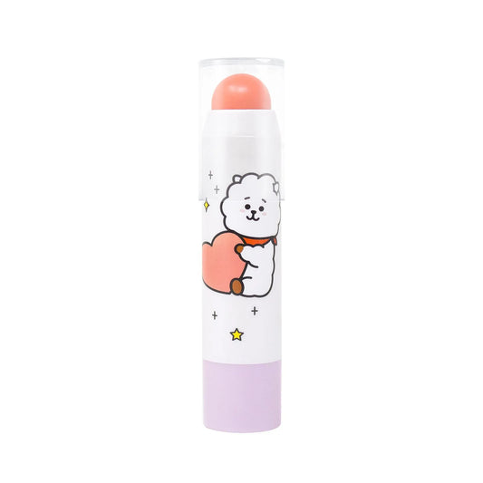 The Creme Shop Lip + cheek chic stick - PEACH FLUFF BT21