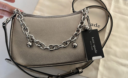 Bolsa Kate Spade plateada
