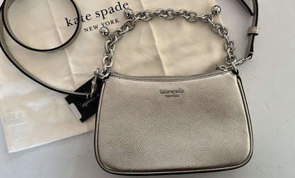 Bolsa Kate Spade plateada