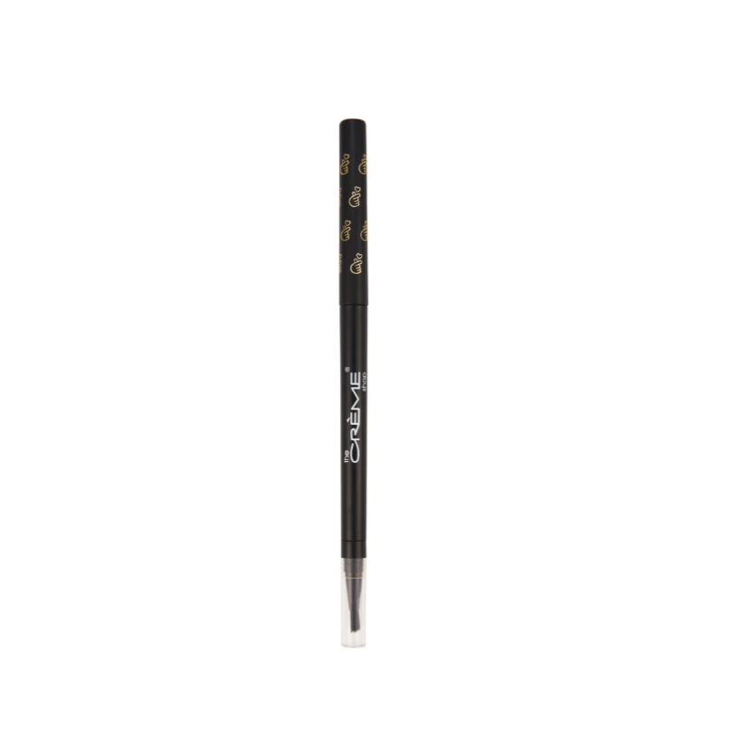 The Crème Shop - Delineador de ojos en crema en gel Chroma 3 en 1 - color obsidiana