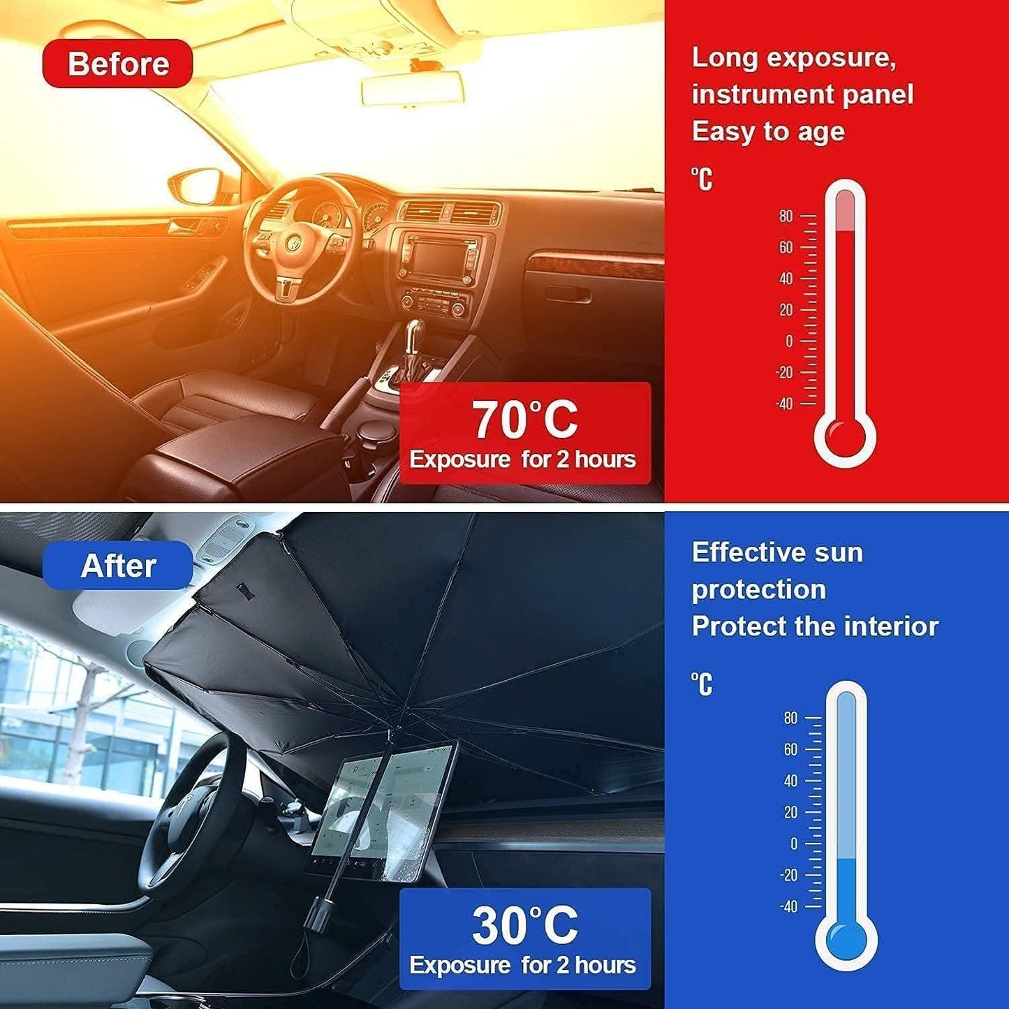 Parasol para Parabrisas de auto