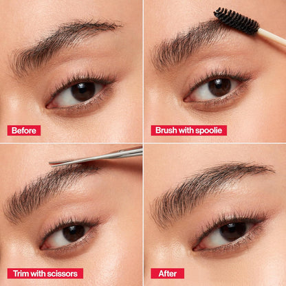 Set De Tijeras Y Cepillo para cejar Revlon perfilador